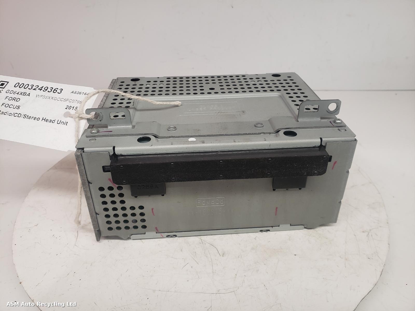 View Auto part A/V Equipment Ford Focus 2015