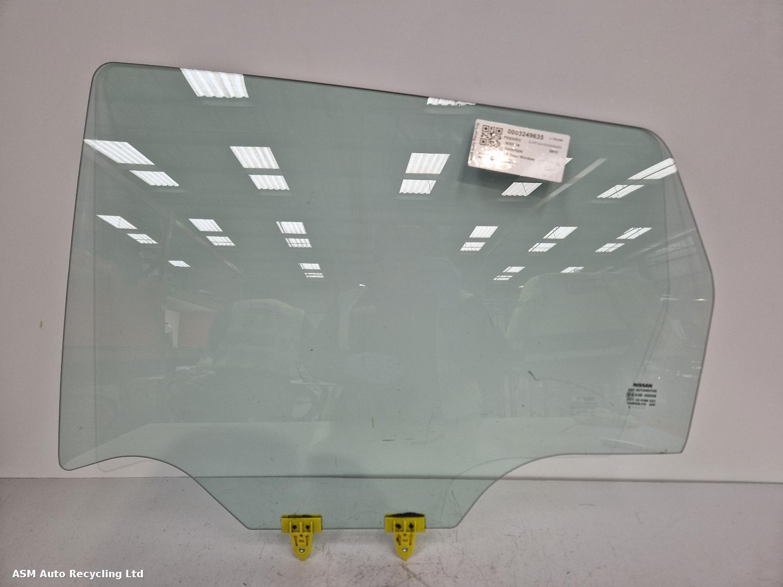 View Auto part LR Door Window Nissan Qashqai 2012