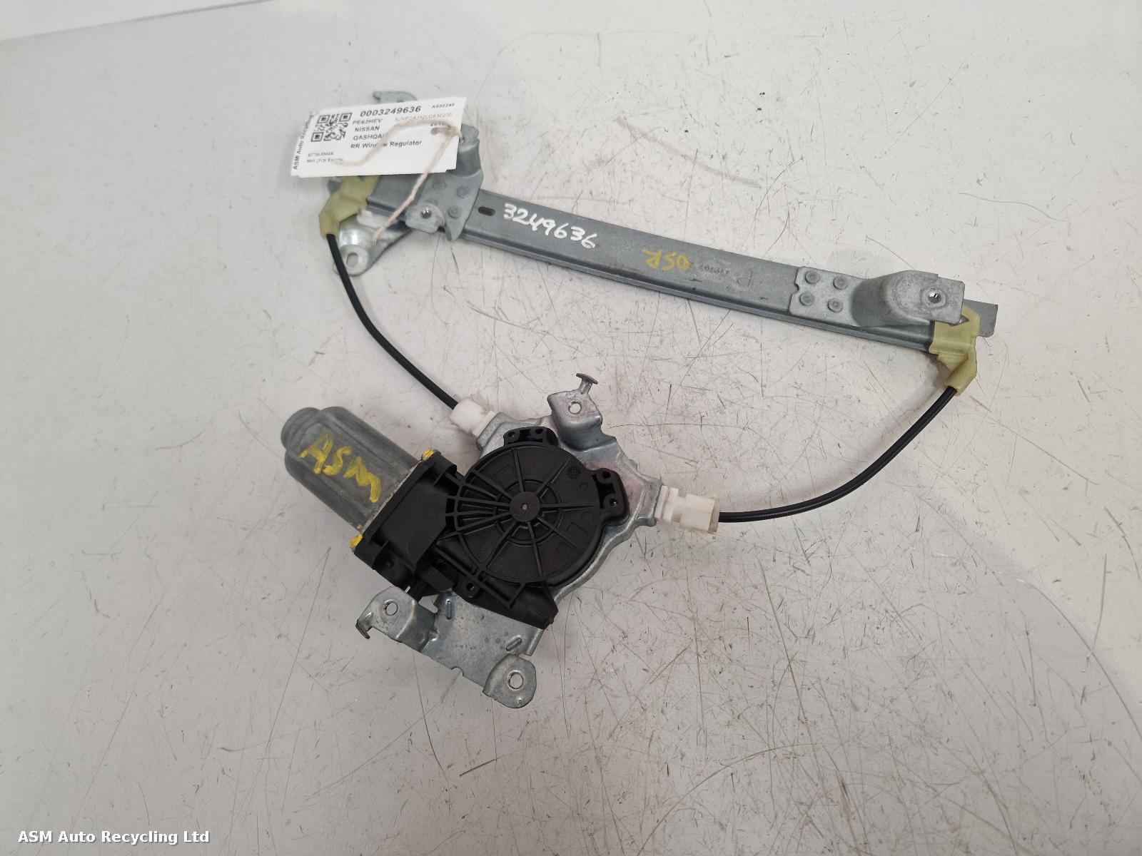 View Auto part RR Window Regulator Nissan Qashqai 2012