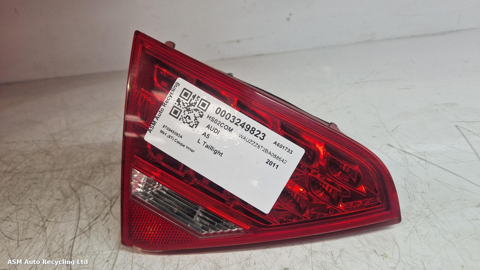 View Auto part L Taillight Audi A5 2011