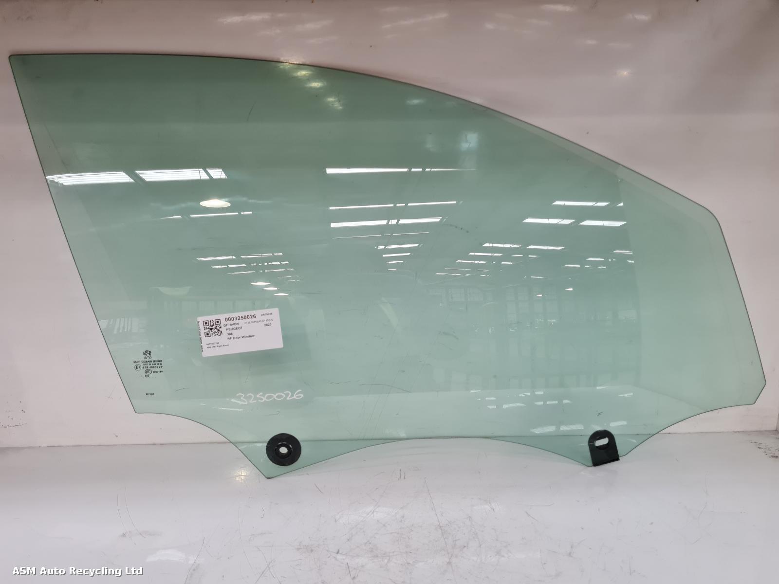 View Auto part RF Door Window Peugeot 308 2020