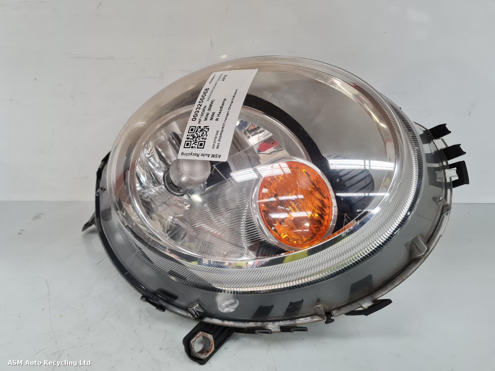 View Auto part R Headlamp Mini (bmw) Mini 2010