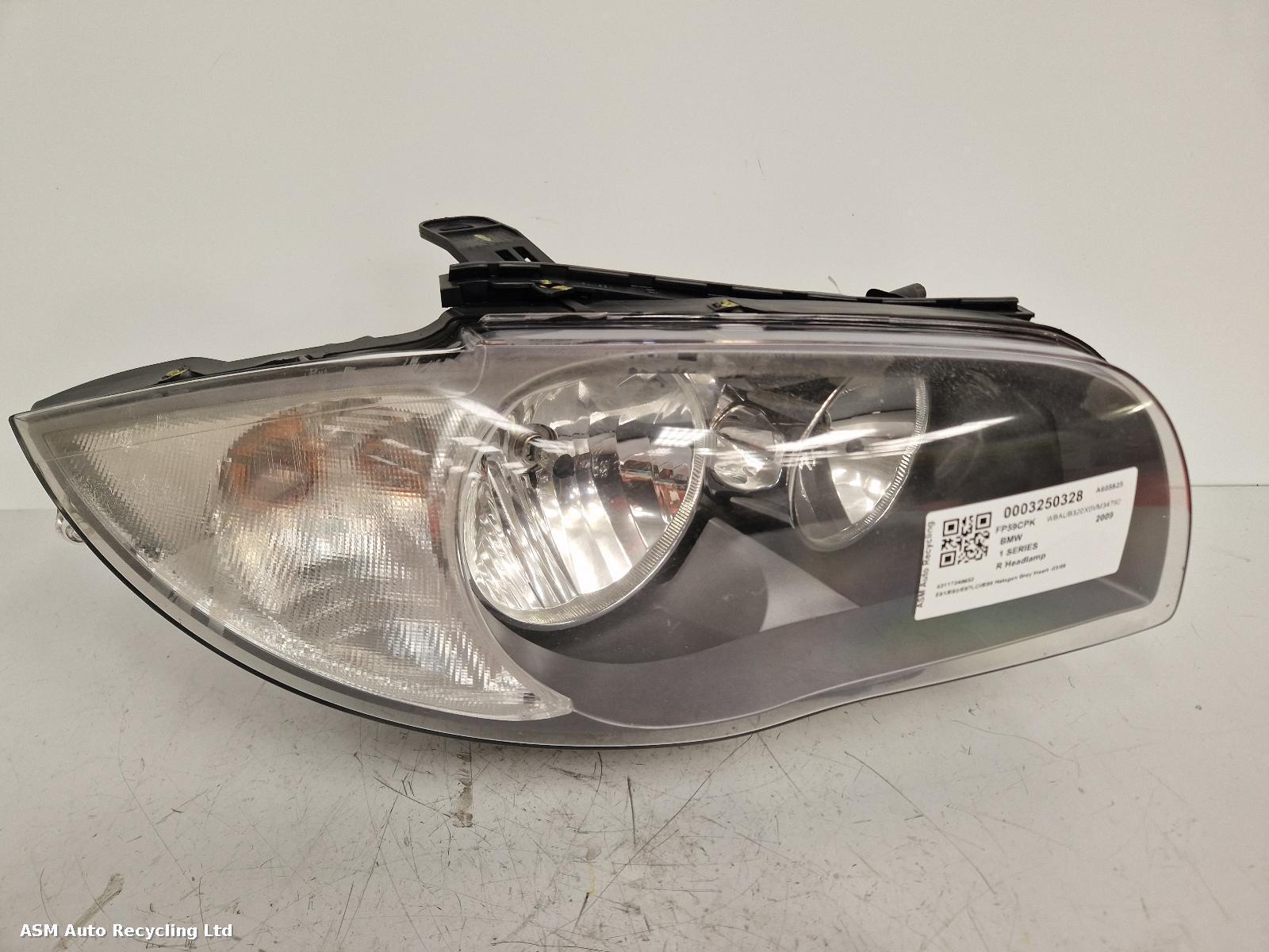 View Auto part R Headlamp Bmw 1 Series 2009