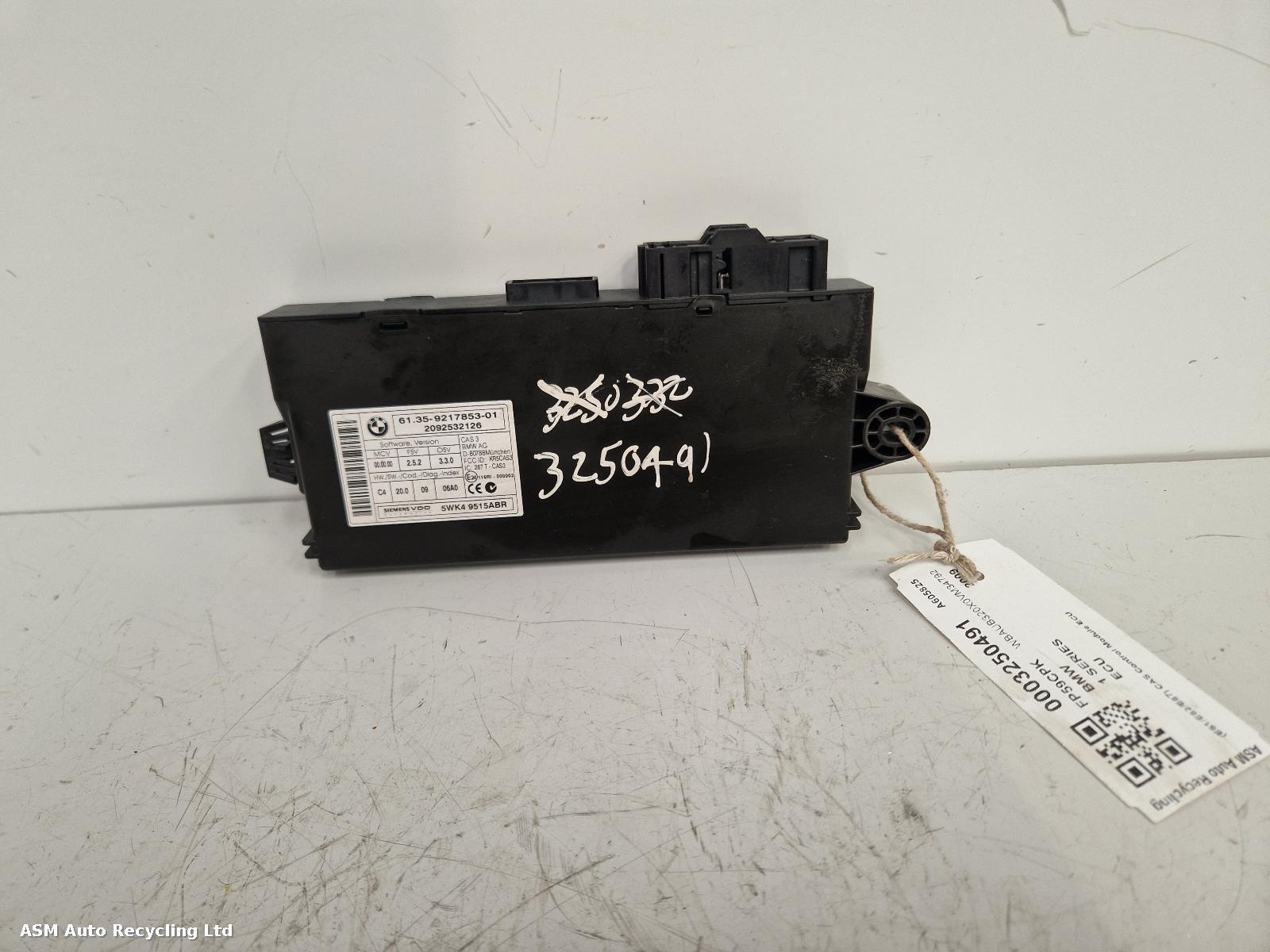 View Auto part ECU Bmw 1 Series 2009