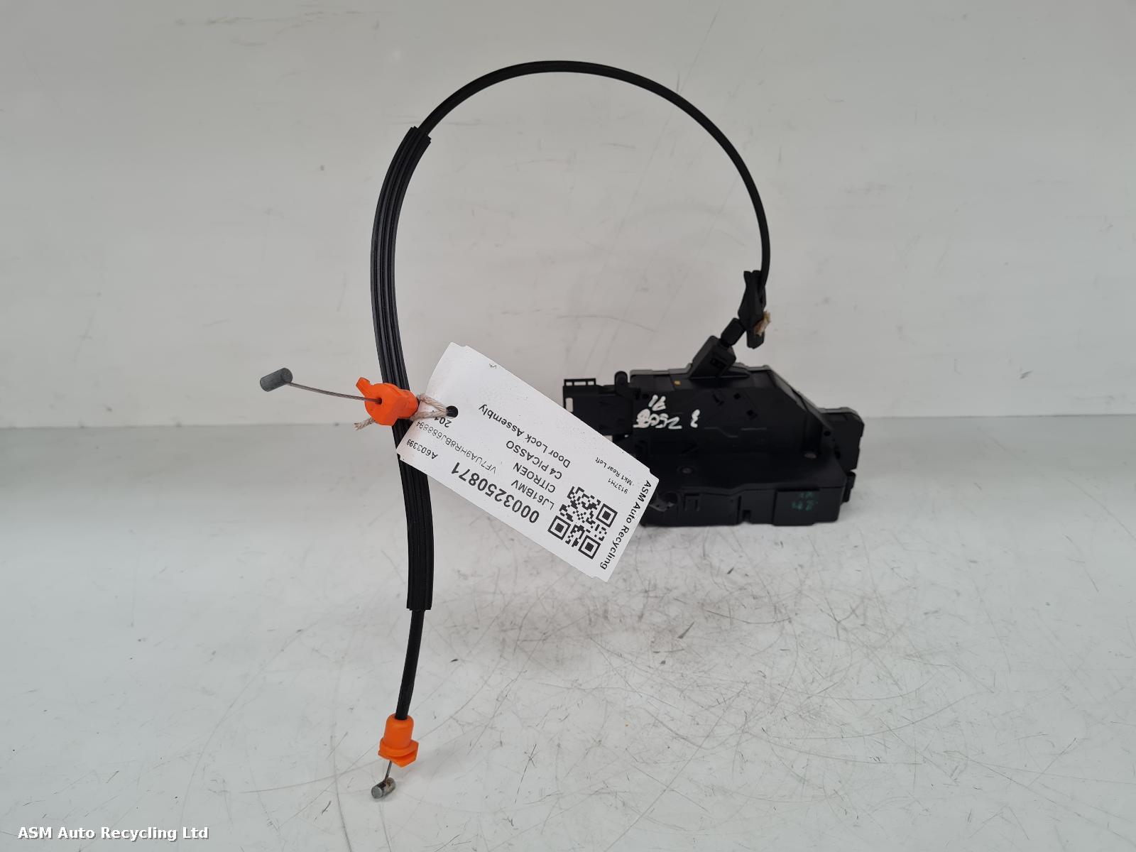 View Auto part Door Lock Assembly Citroen C4 Picasso 2011