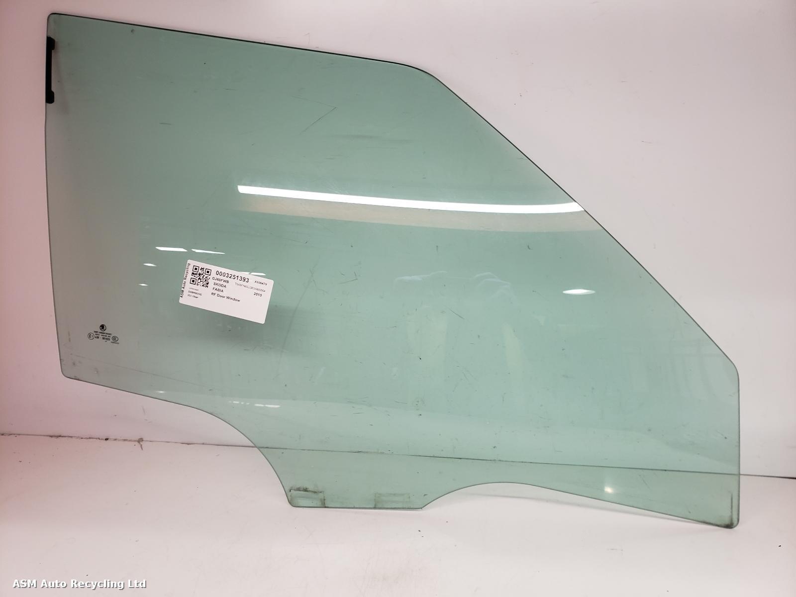 View Auto part RF Door Window Skoda Fabia 2010