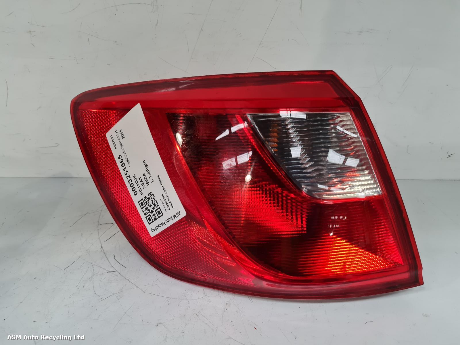 View Auto part L Taillight Seat Ibiza 2011
