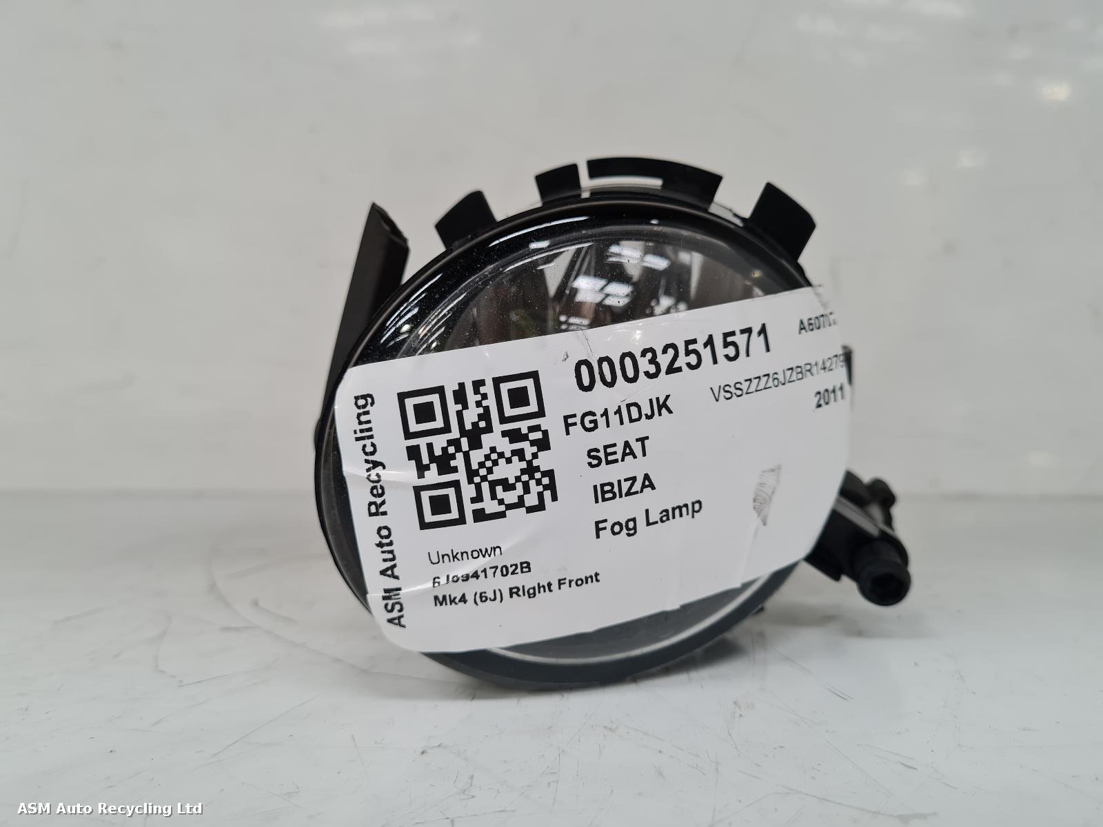 View Auto part Fog Lamp Seat Ibiza 2011