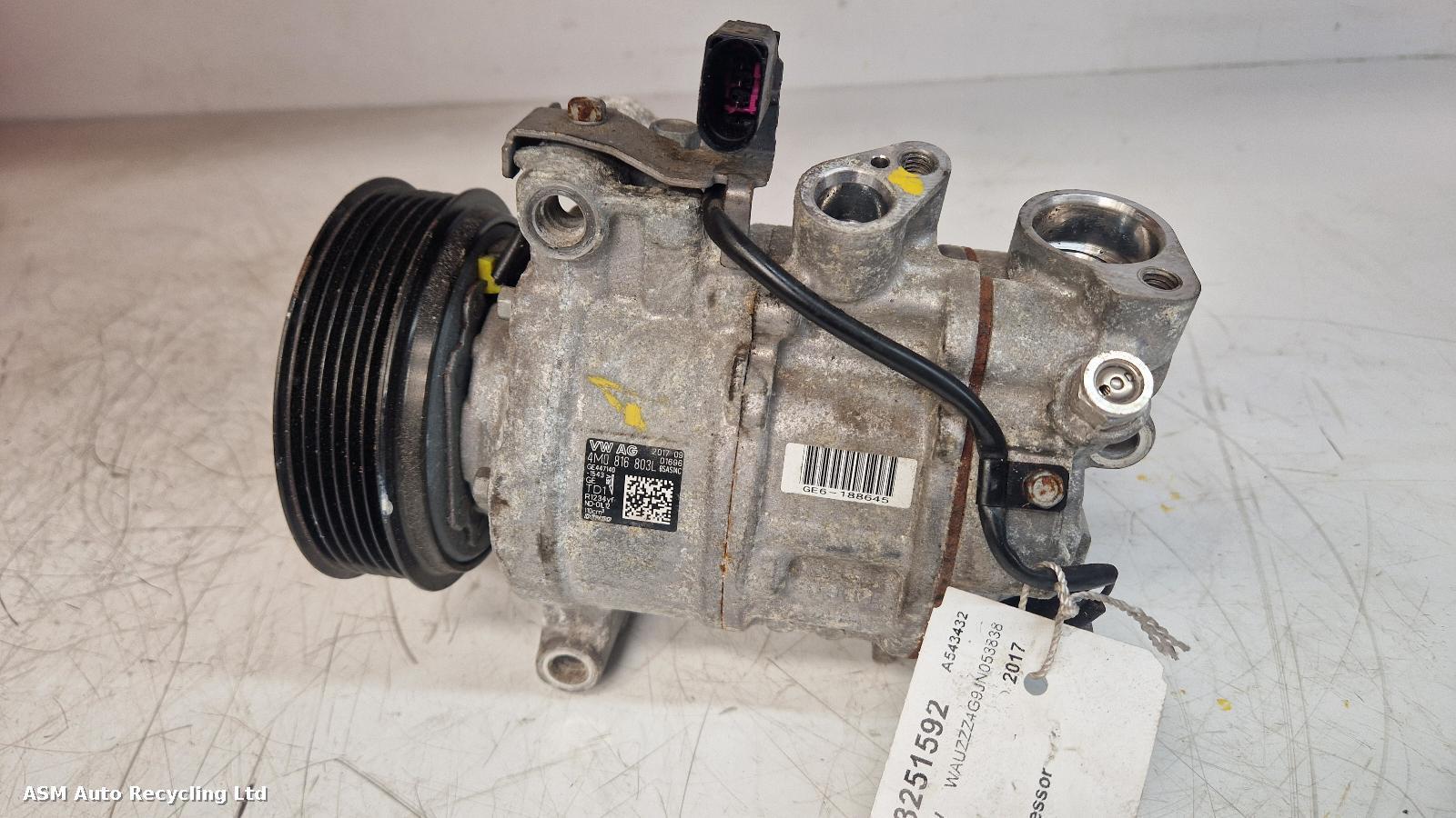 View Auto part Compressor Audi A7 2017