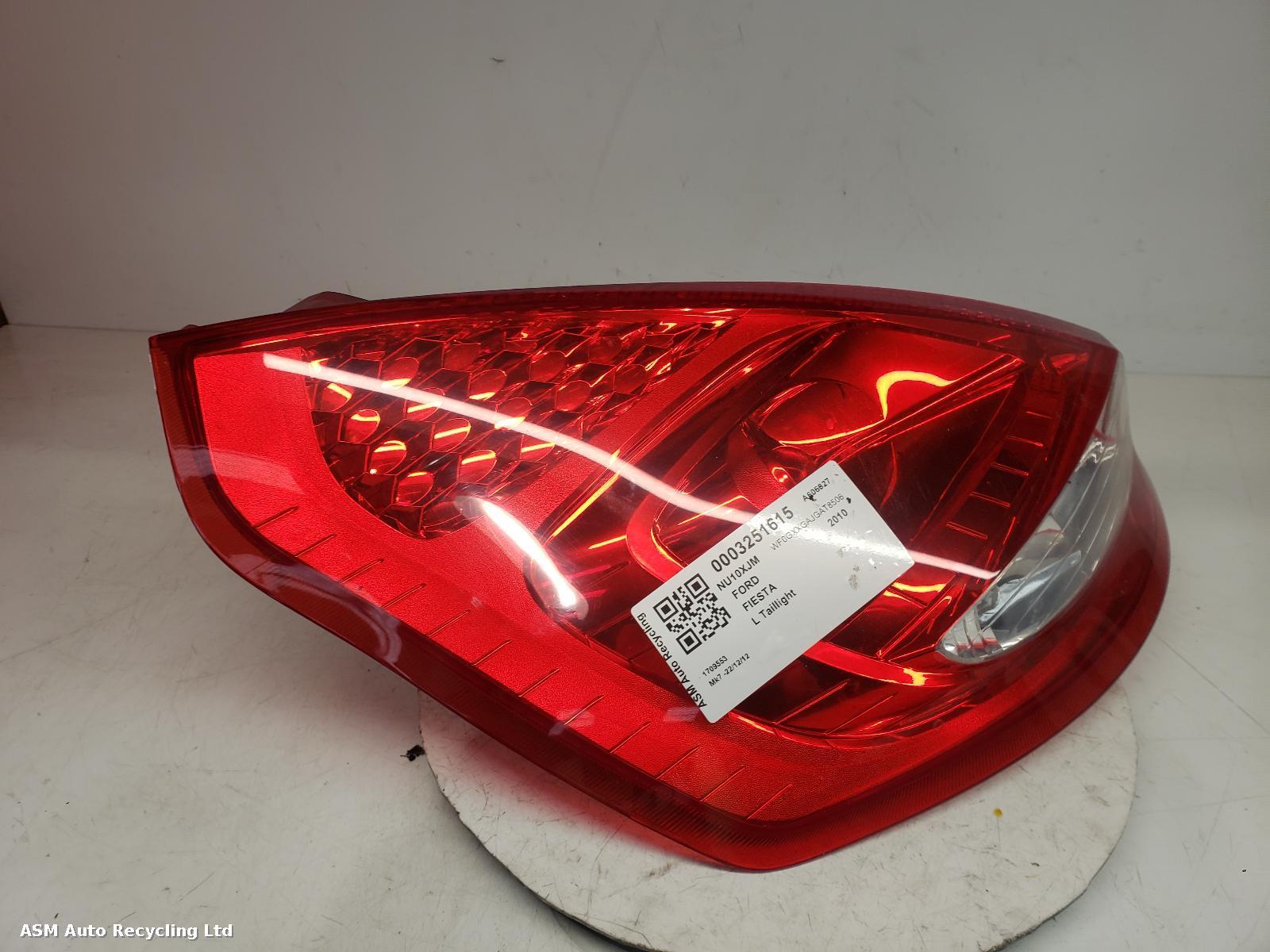 View Auto part L Taillight Ford Fiesta 2010