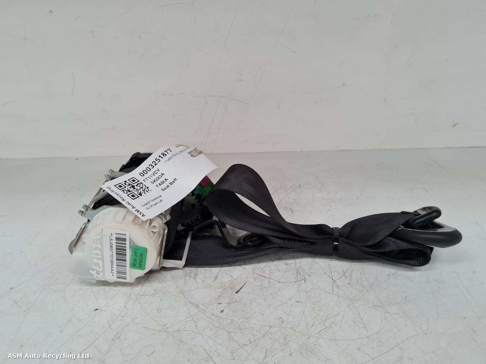 View Auto part Seat Belt Skoda Fabia 2011