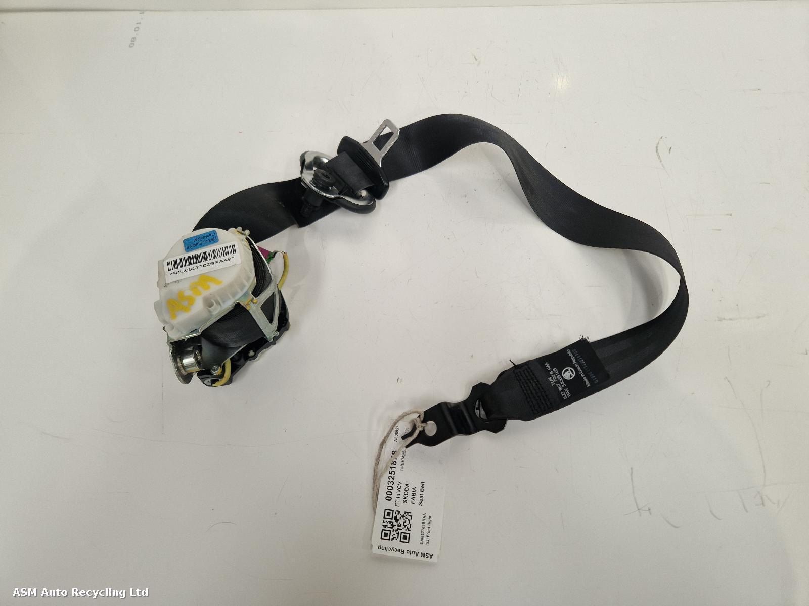 View Auto part Seat Belt Skoda Fabia 2011