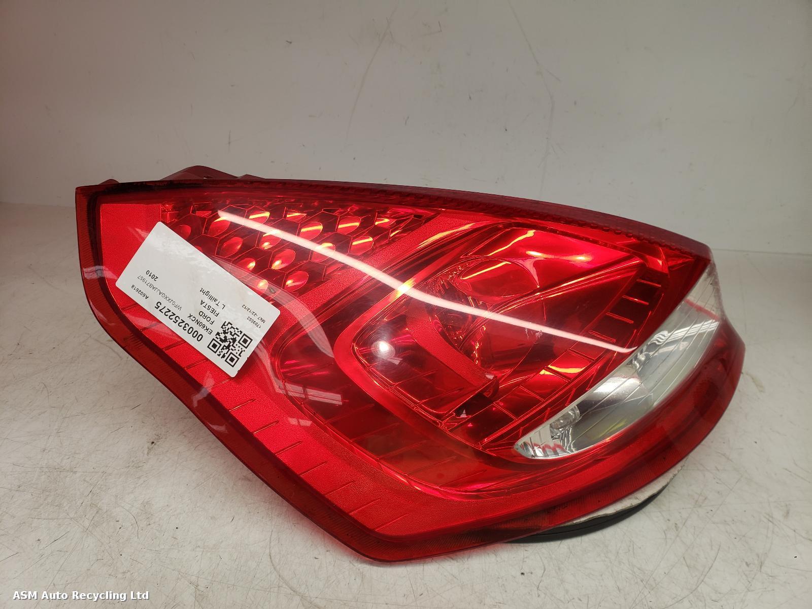 View Auto part L Taillight Ford Fiesta 2010