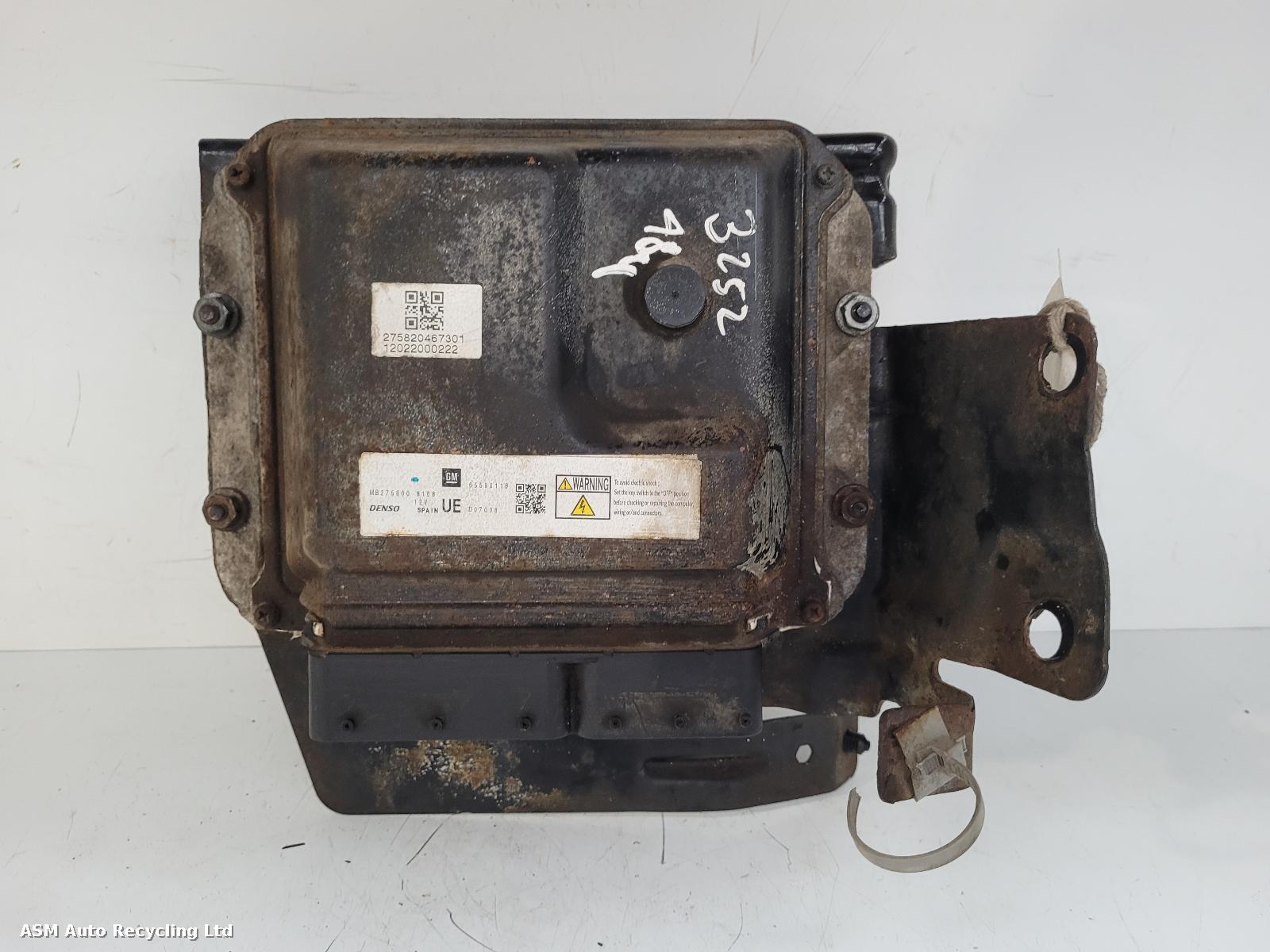 View Auto part ECU Vauxhall Zafira 2012