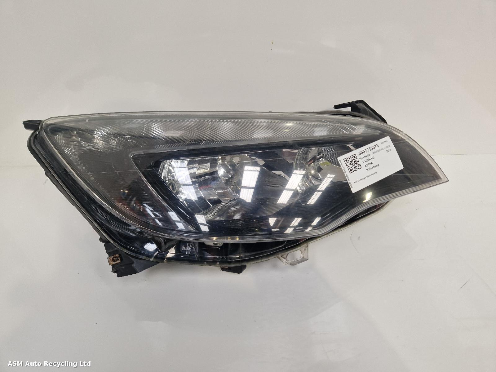 View Auto part R Headlamp Vauxhall Astra 2013