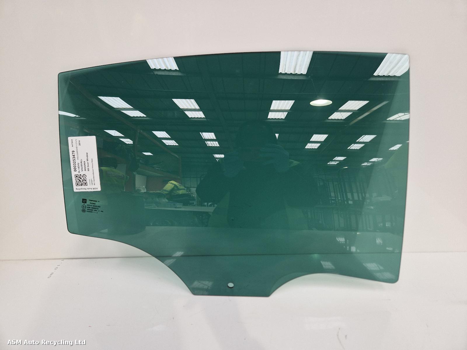 View Auto part RR Door Window Vauxhall Insignia 2014