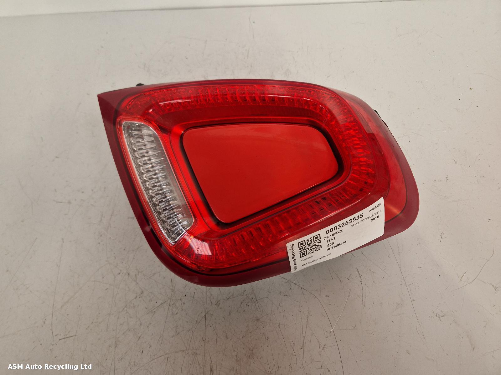 View Auto part R Taillight Fiat 500 2016