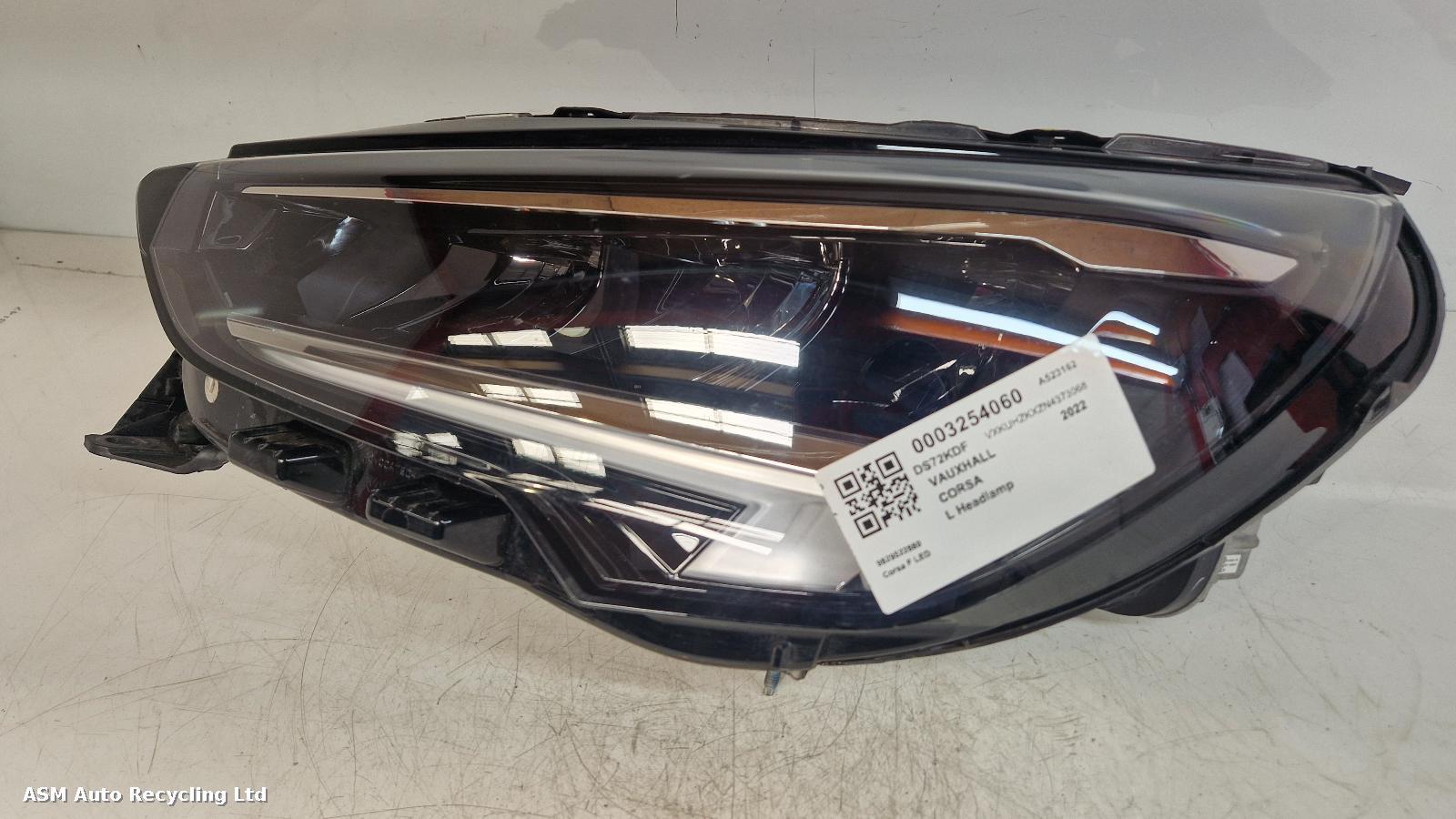 View Auto part L Headlamp Vauxhall Corsa 2022