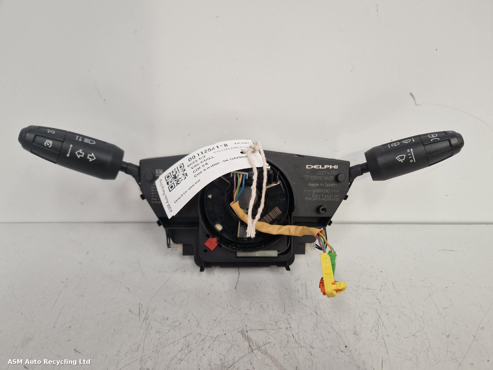 View Auto part Combination Switch Vauxhall Corsa 2011