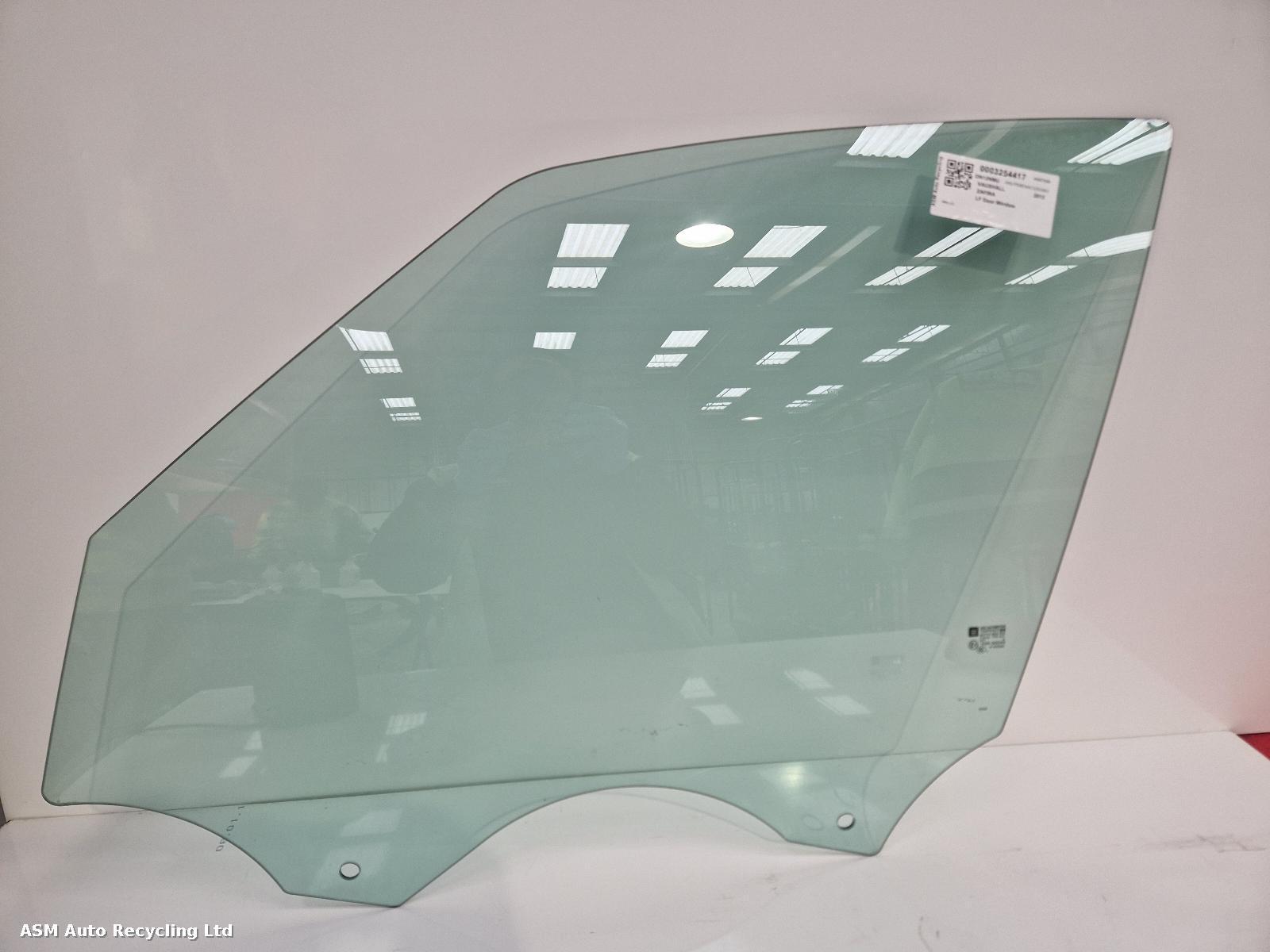 View Auto part LF Door Window Vauxhall Zafira 2012