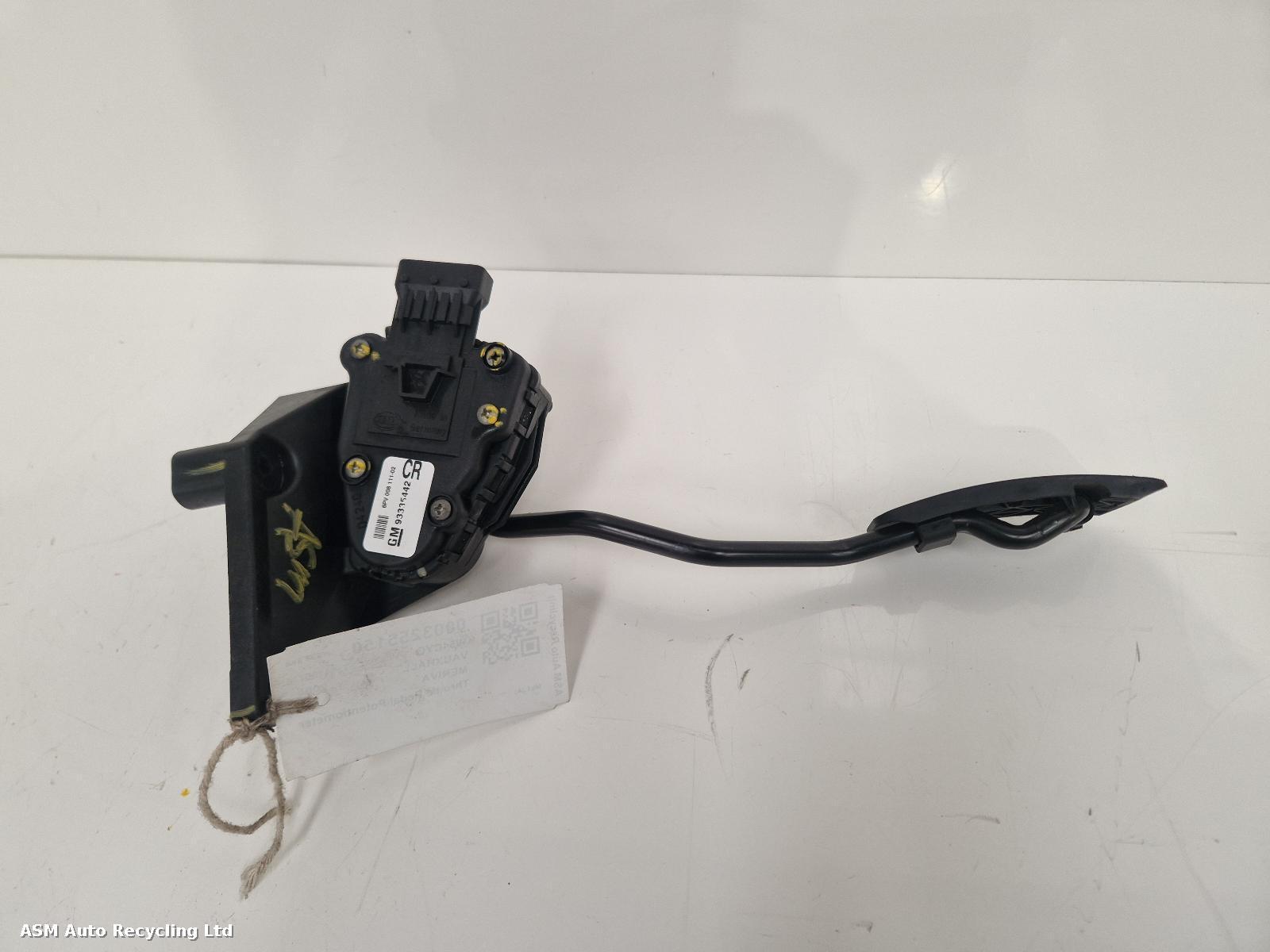View Auto part Pedal Potentiometer Vauxhall Meriva 2005