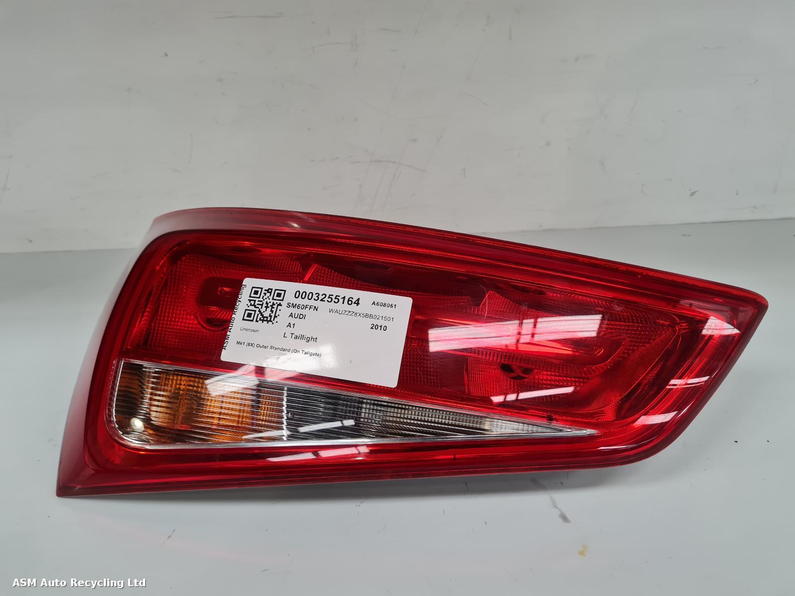 View Auto part L Taillight Audi A1 2010