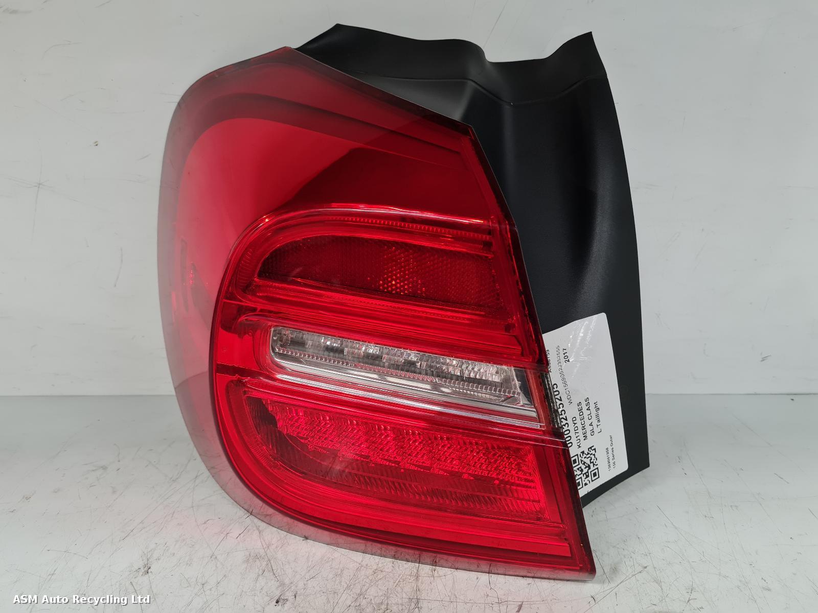 View Auto part L Taillight Mercedes Gla Class 2017