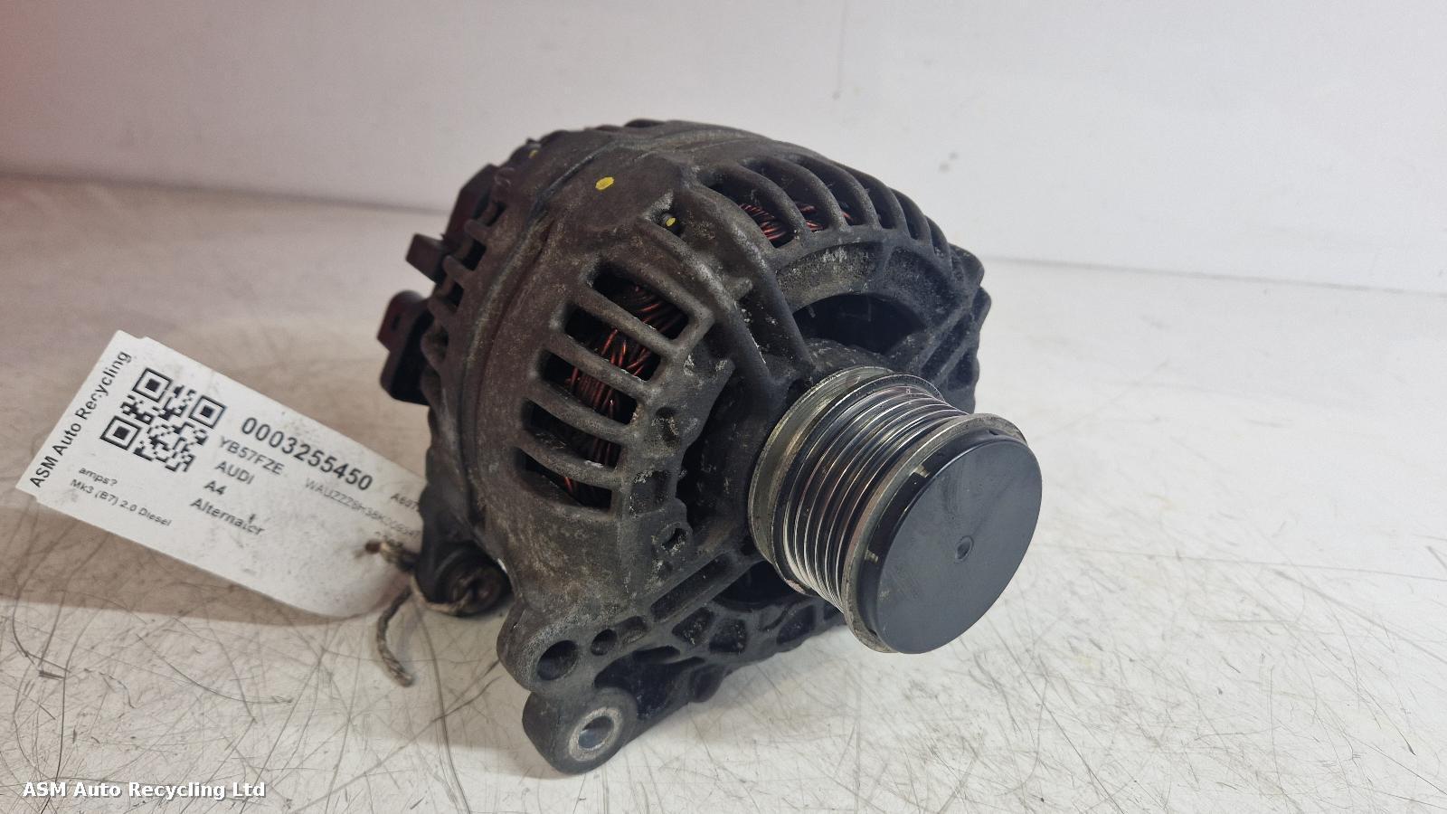 View Auto part Alternator Audi A4 2007