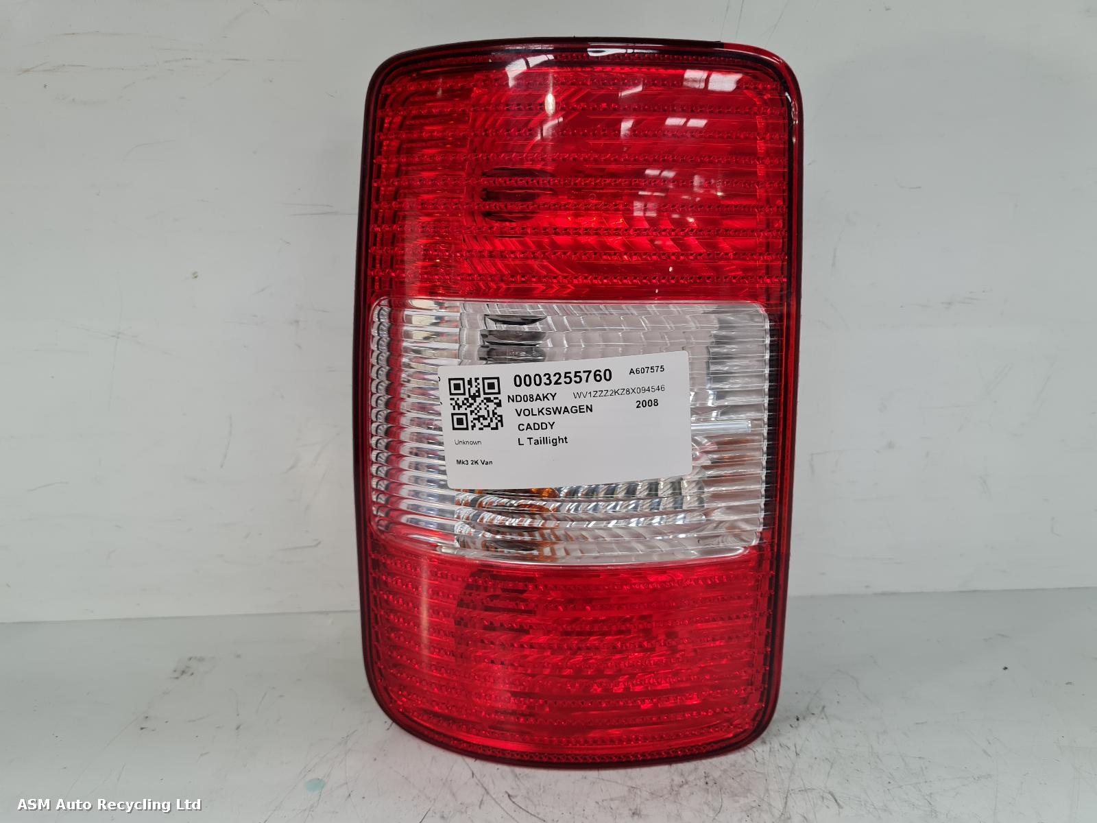 View Auto part L Taillight Volkswagen Caddy 2008