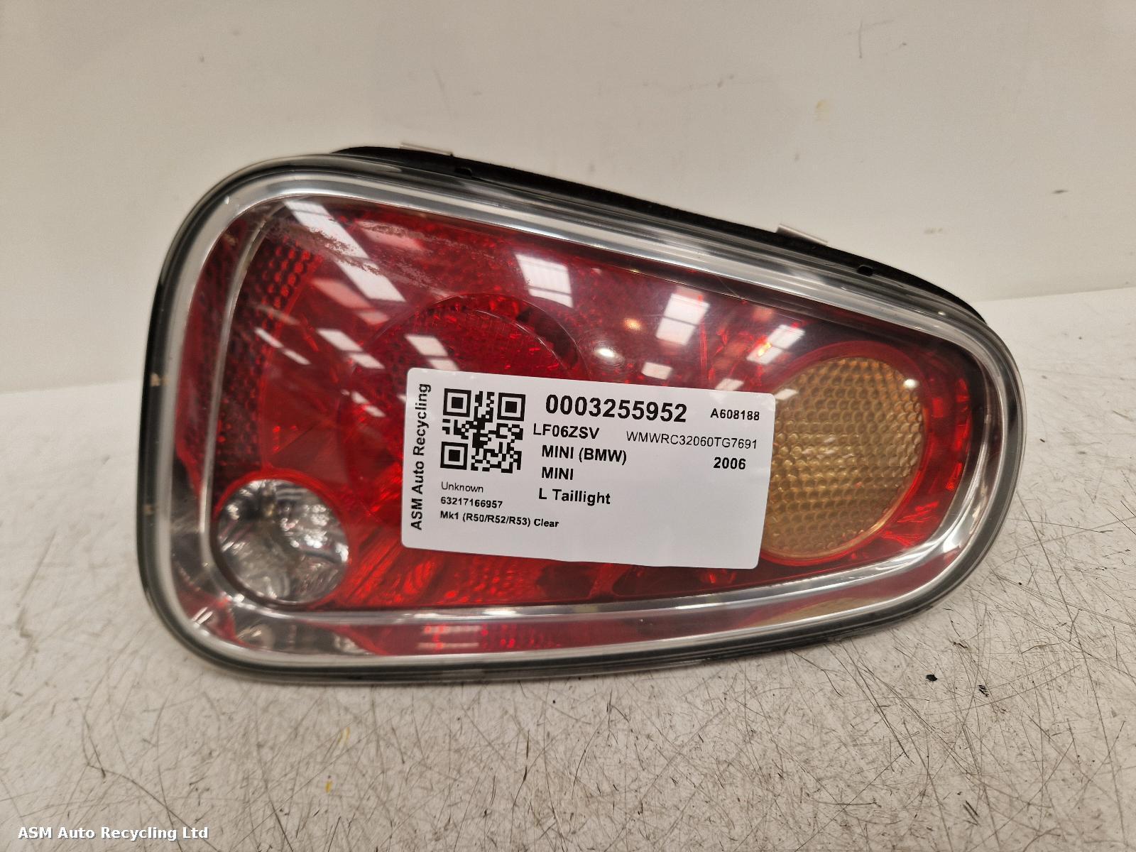 View Auto part L Taillight Mini (bmw) Mini 2006