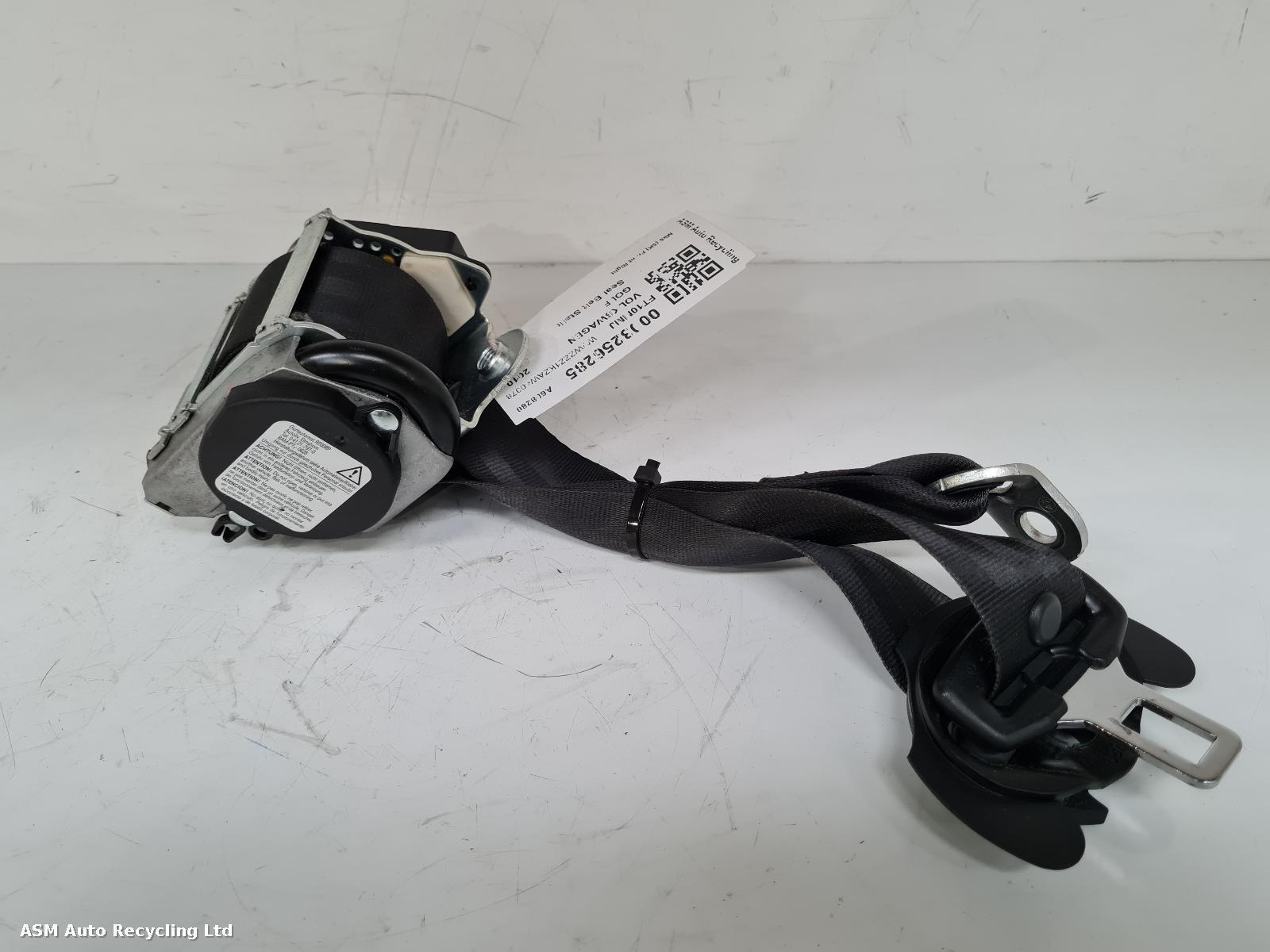 View Auto part Seat Belt Volkswagen Golf 2010