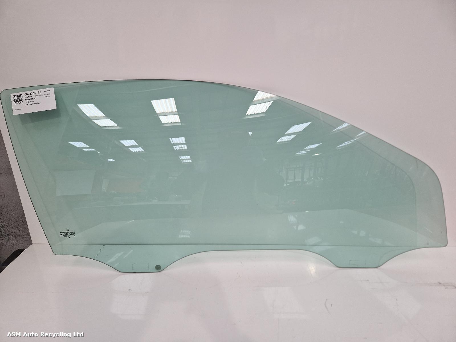 View Auto part RF Door Window Mercedes C Class 2010