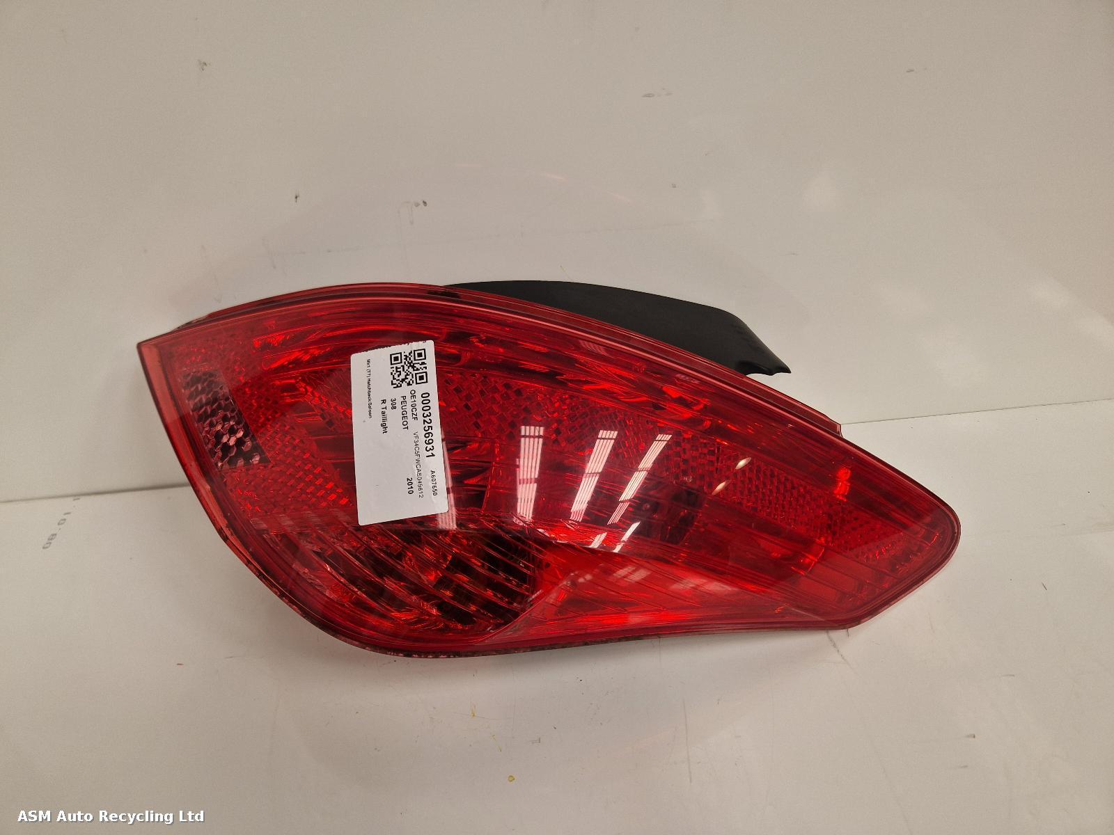 View Auto part R Taillight Peugeot 308 2010