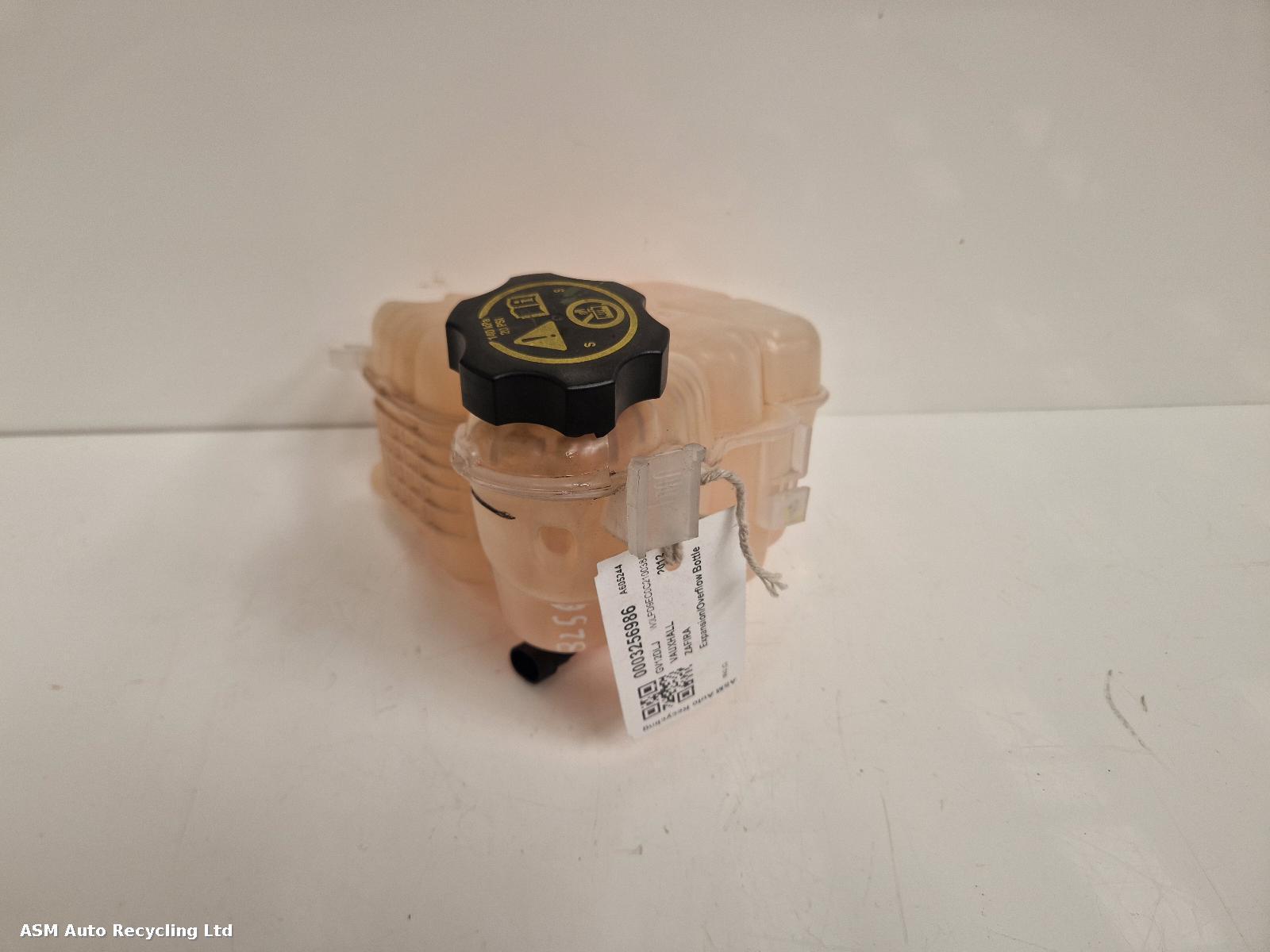 View Auto part Overflow Bottle Vauxhall Zafira 2012