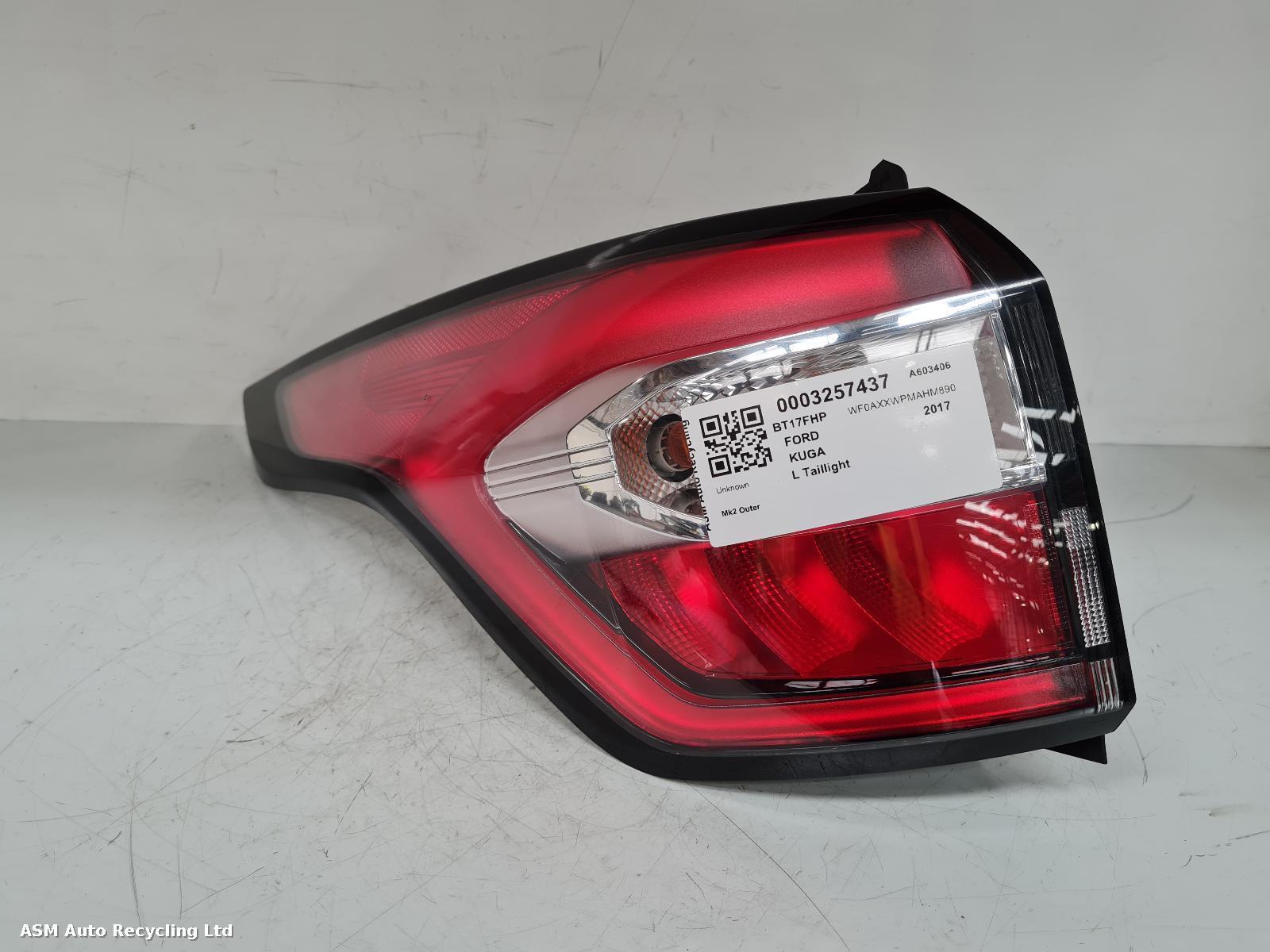View Auto part L Taillight Ford Kuga 2017