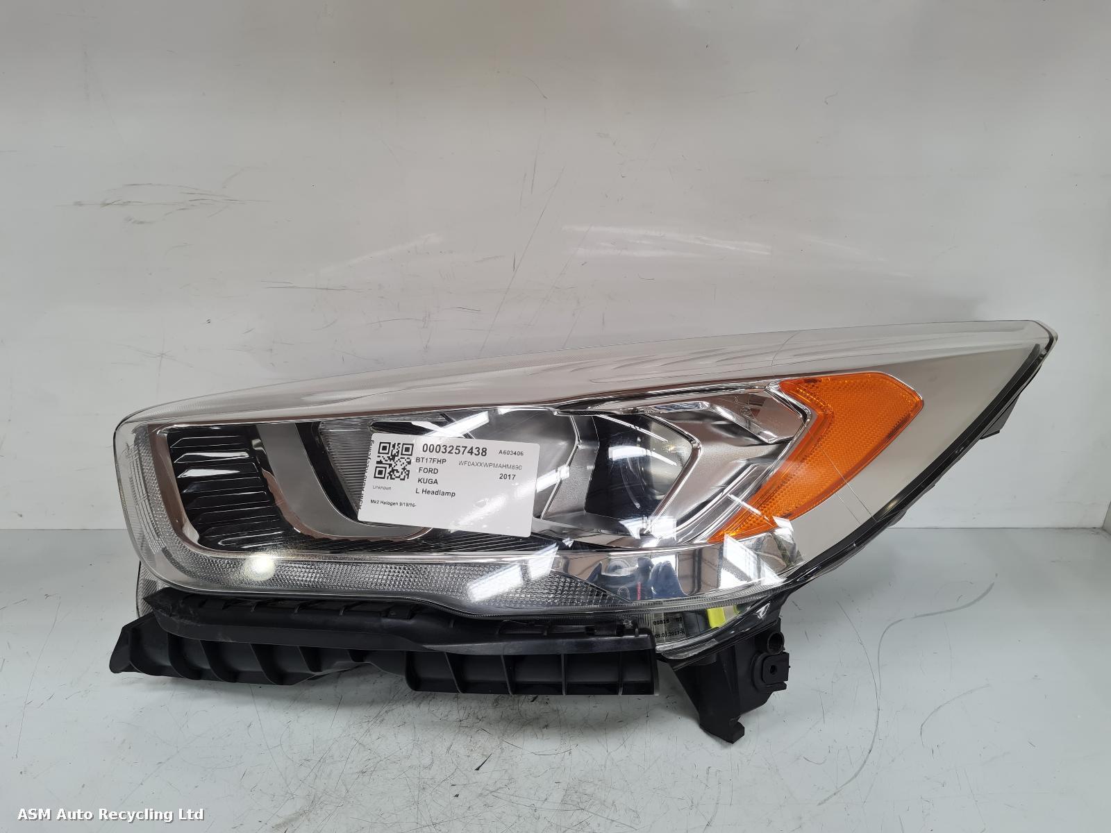 View Auto part L Headlamp Ford Kuga 2017