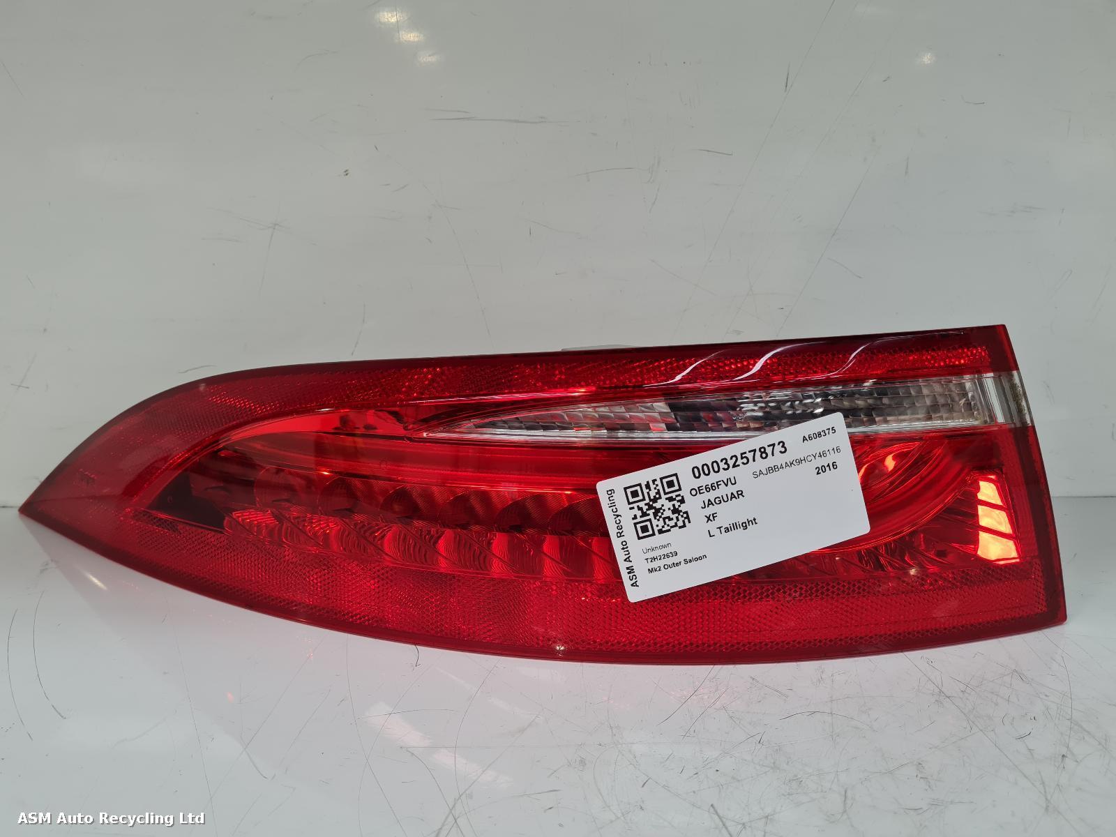 View Auto part L Taillight Jaguar Xf 2016