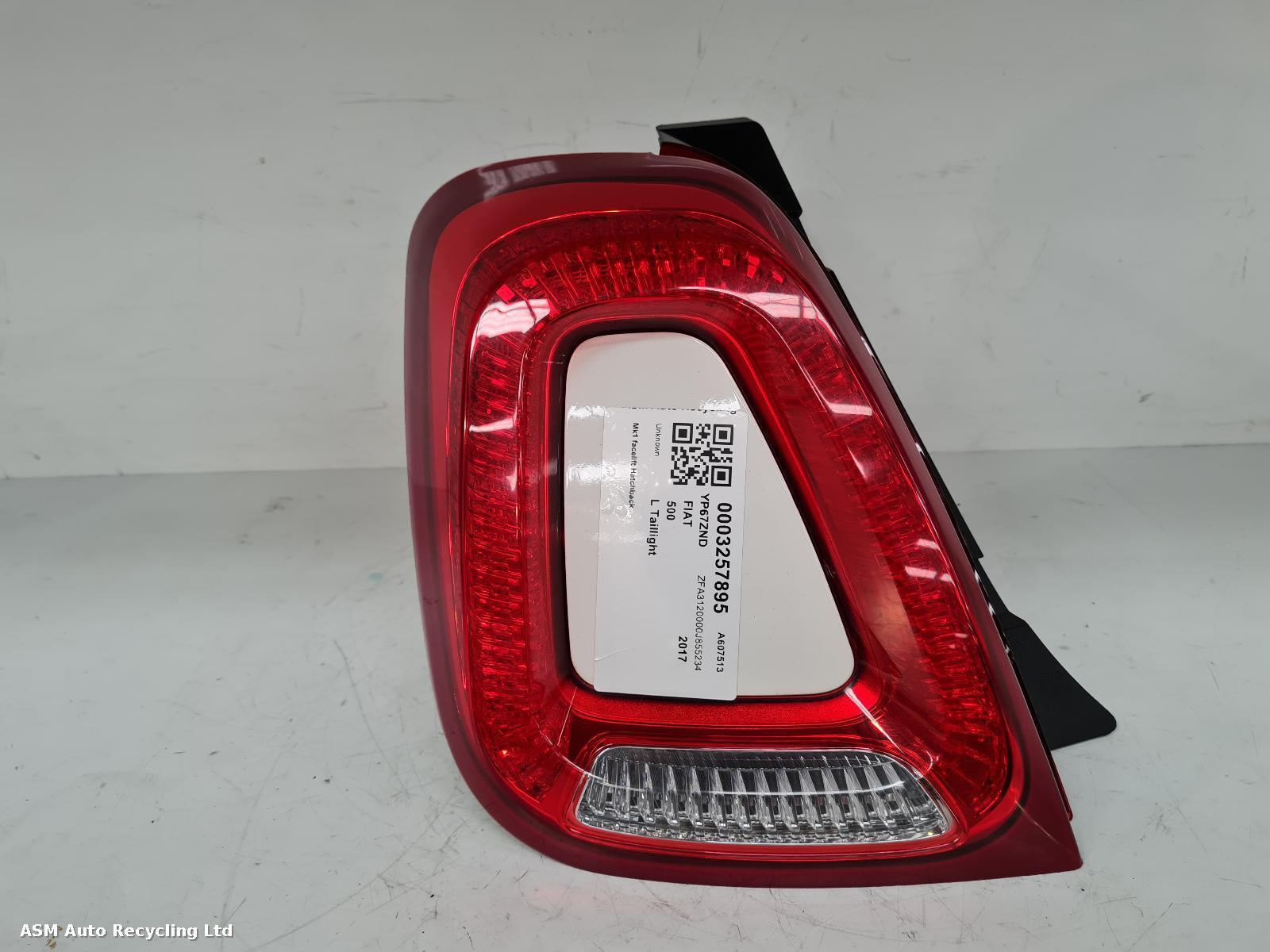 View Auto part L Taillight Fiat 500 2017