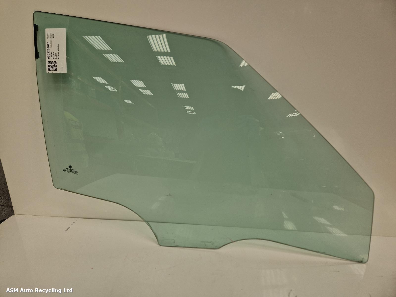 View Auto part RF Door Window Skoda Fabia 2008