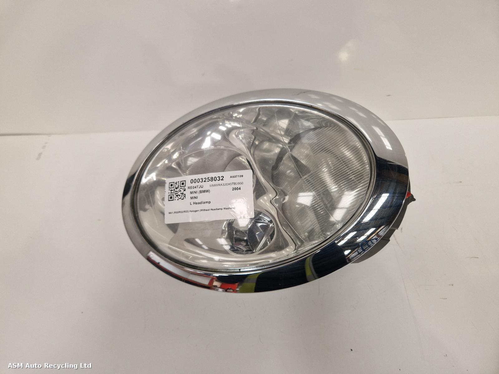 View Auto part L Headlamp Mini (bmw) Mini 2004