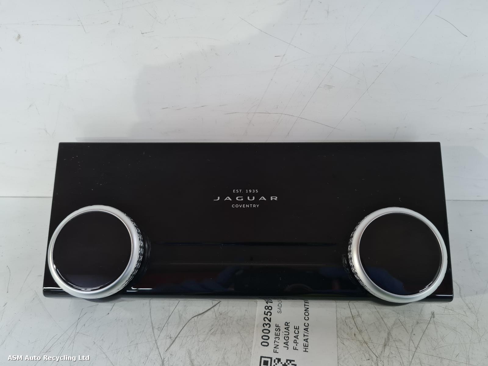 View Auto part Heater/AC Controller Jaguar F-pace 2023