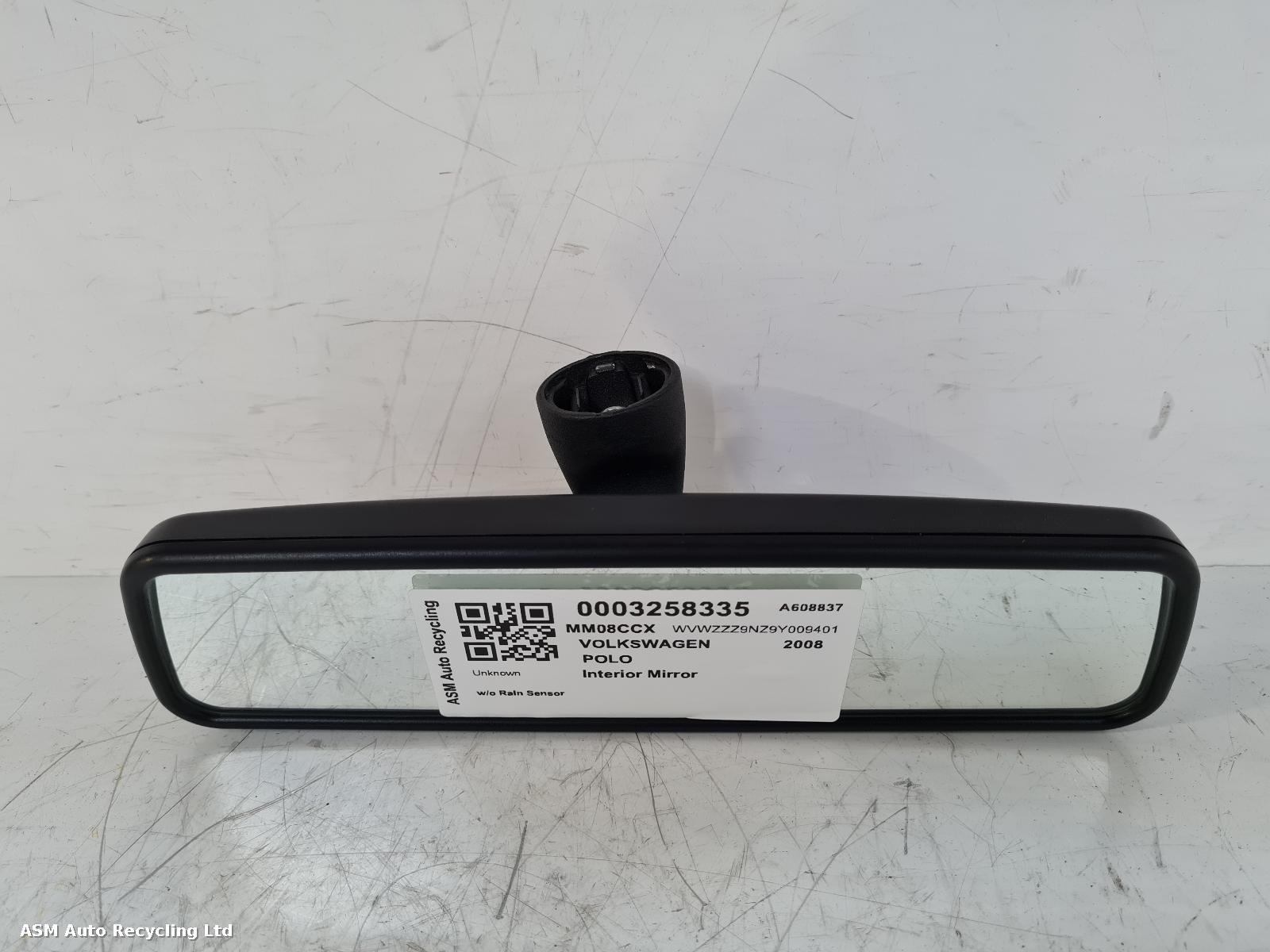 View Auto part Interior Mirror Volkswagen Polo 2008