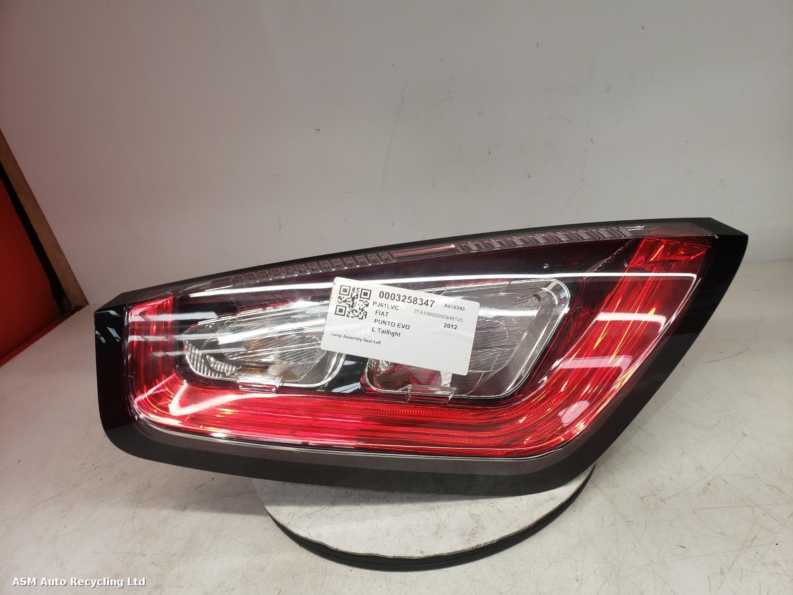 View Auto part L Taillight Fiat Punto Evo 2012