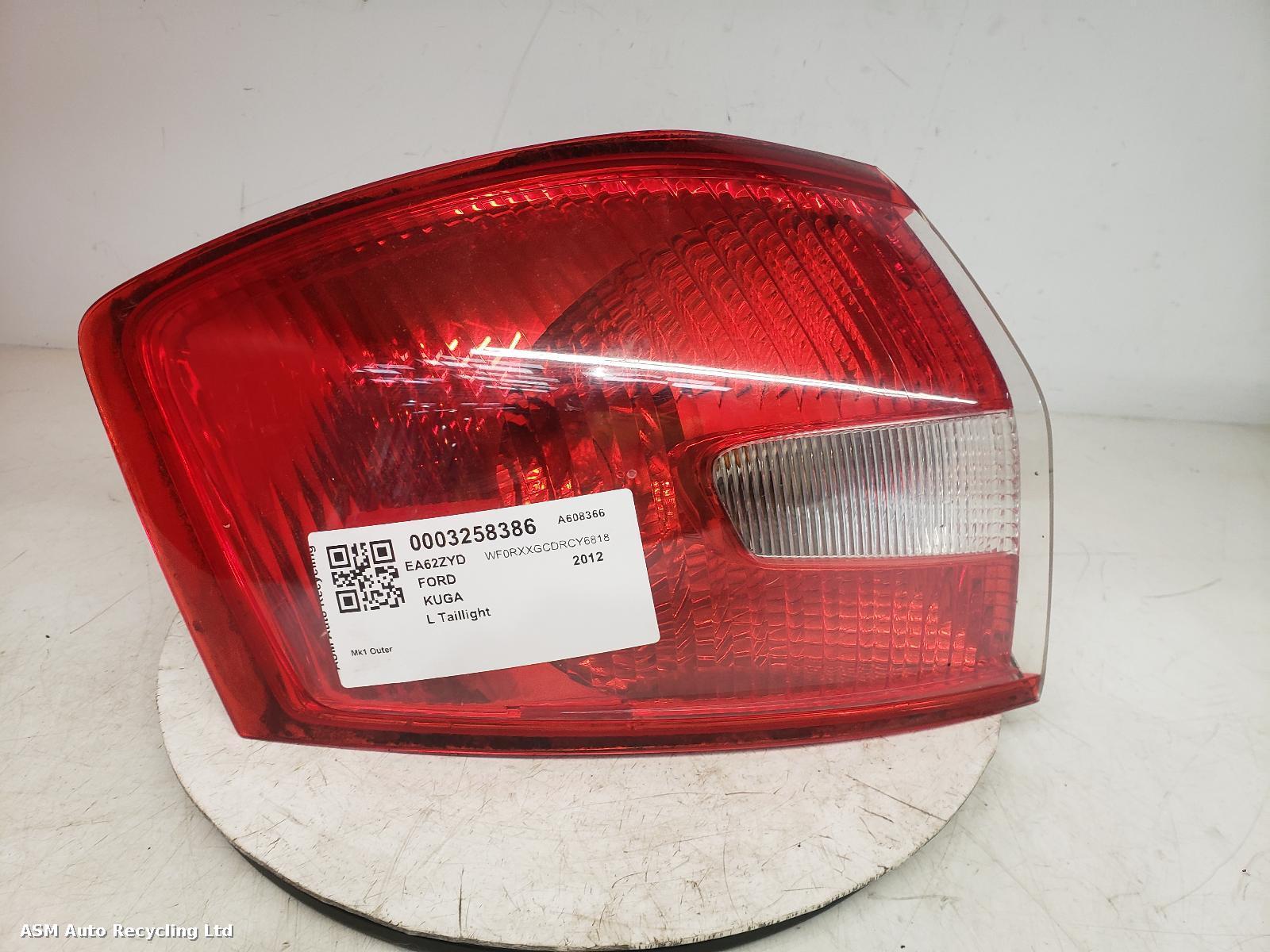 View Auto part L Taillight Ford Kuga 2012