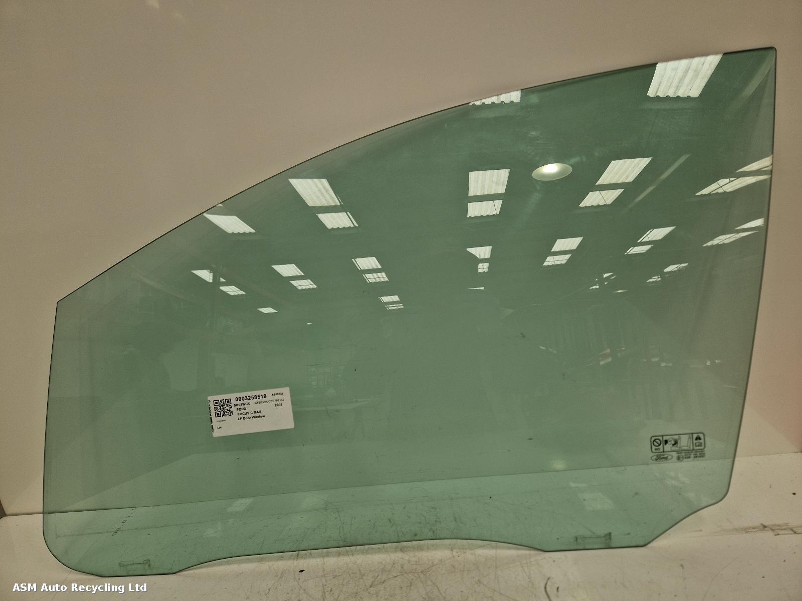 View Auto part LF Door Window Ford Focus C Max 2008