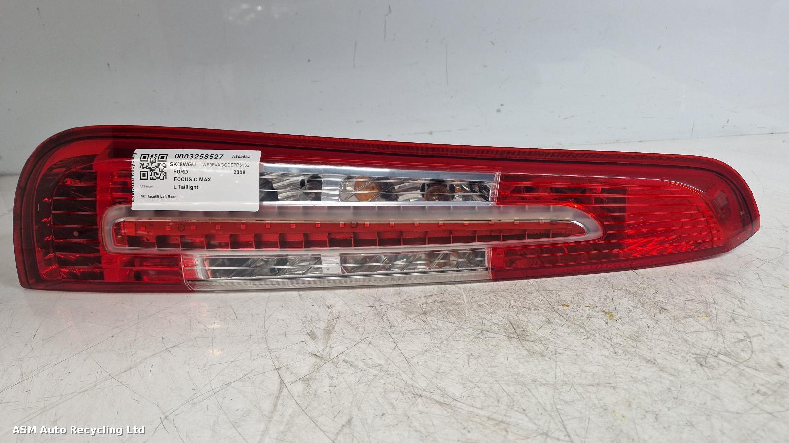 View Auto part L Taillight Ford Focus C Max 2008