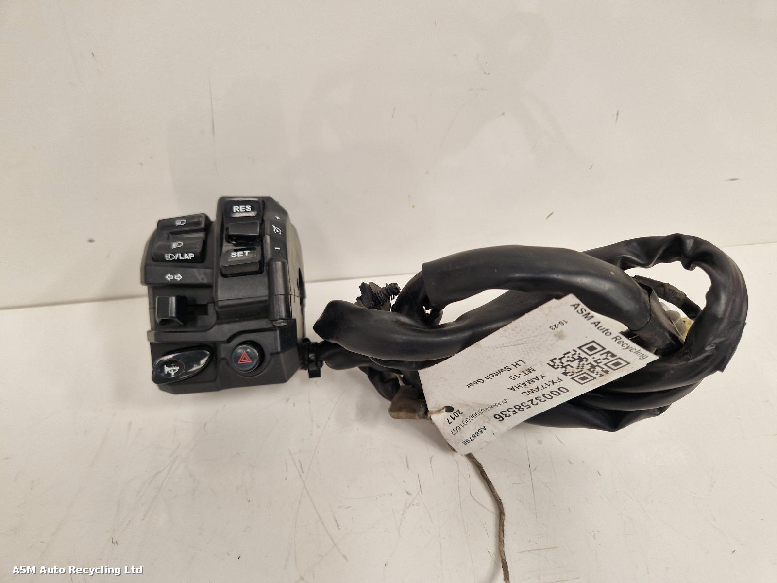 View Auto part LH Switch Gear Yamaha Mt-10 2017