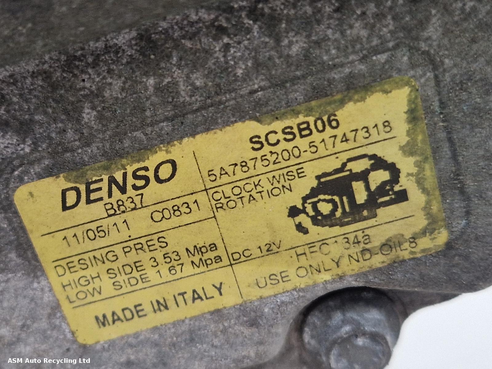 View Auto part Compressor Fiat 500 2011