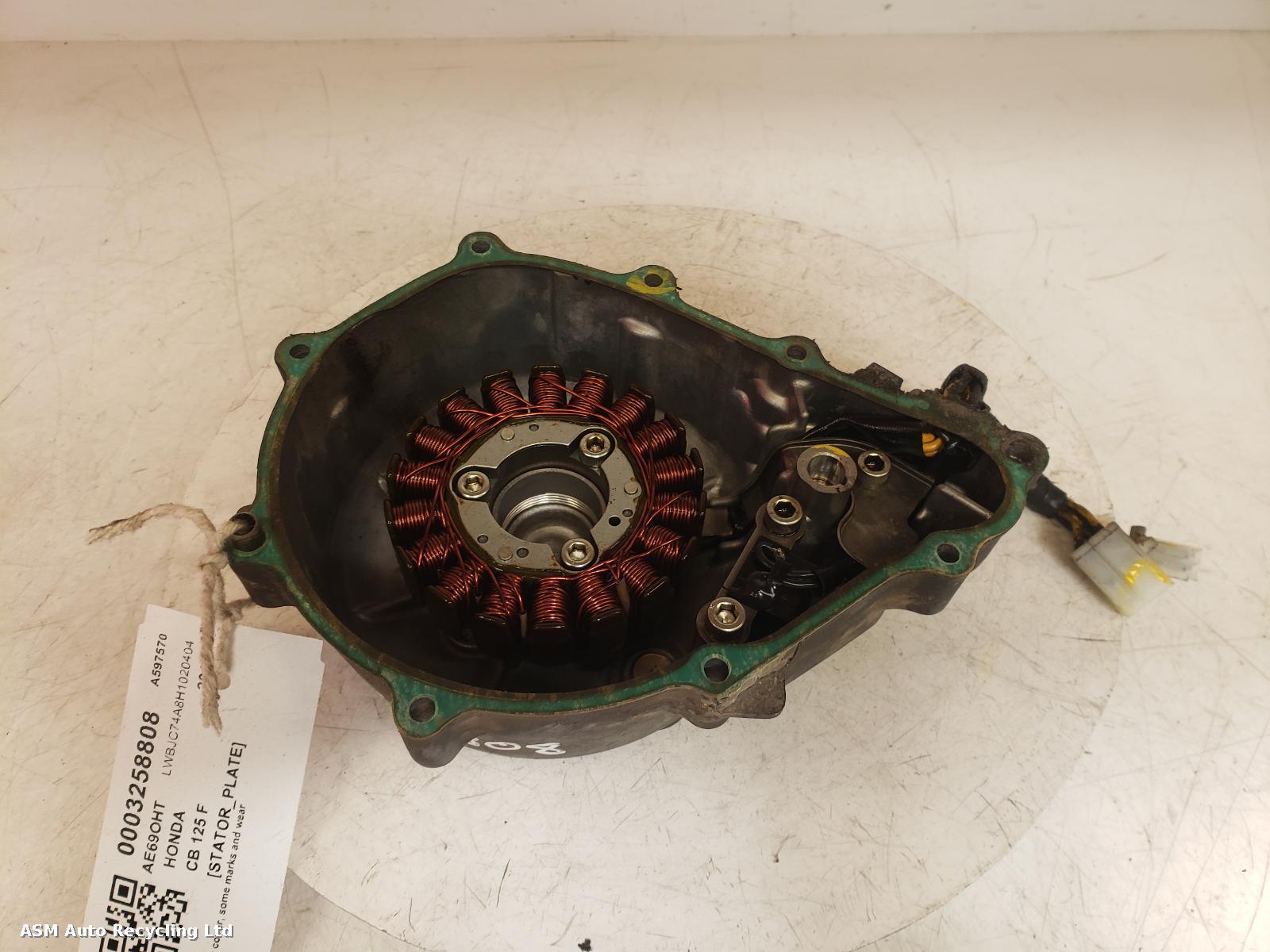 View Auto part Stator Plate Honda Cb 125 F 2019