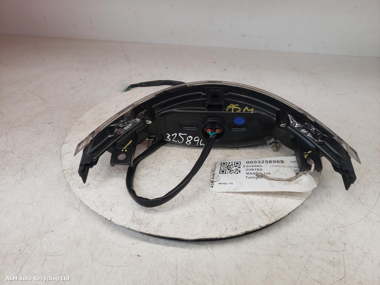 View Auto part Taillight Zontes Mantis 125 2024